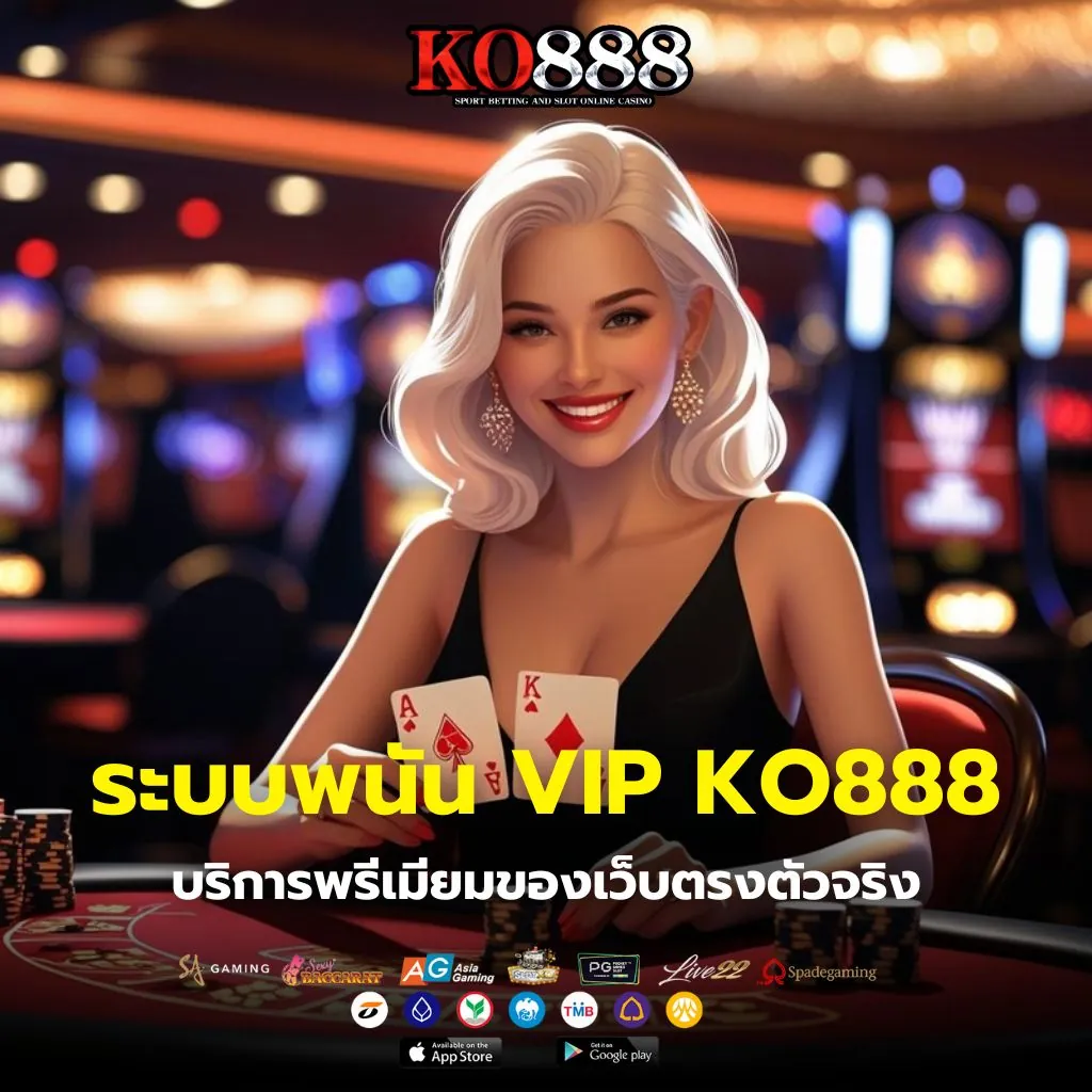 ระบบพนัน VIP KO888 เว็บตรง 